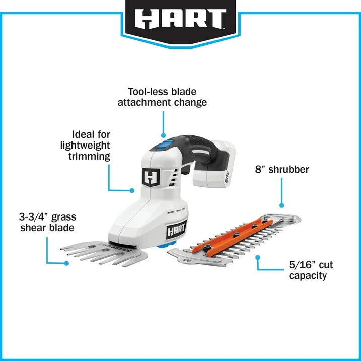 Shear/Shrubber Kit, Lithium-Ion Battery