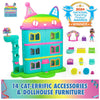 Celebration Dollhouse with Toy Figures, Furniture & Sound Effects