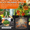 6-Pack Grow Bags, Aeration Fabric Pots with Handles, Heavy Duty Cloth Pots for Plants