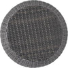 Outdoor Wicker  Barrell Side Table (Grey)