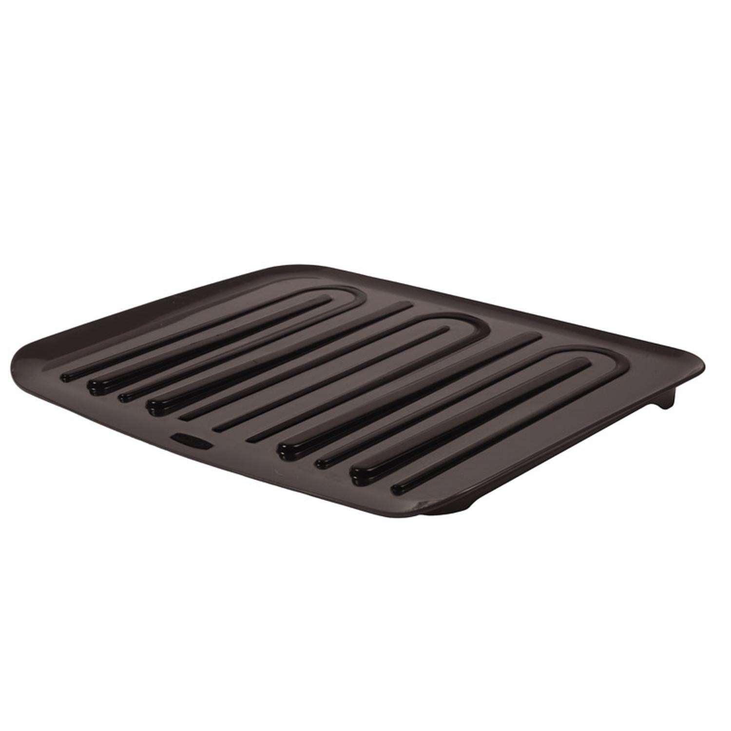 Black Plastic Dish Drainer