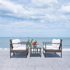 4 Piece Safavieh Outdoor Collection Garnen Wicker Set