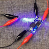 2 Groups 1M Alligator Clips Electrical, Insulated Test Leads with Alligator Clips, Stamping Double-Ended Jumper Wires for Electrical Testing, Circuit Connection, Experiment (Red & Black)