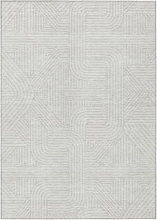 Chantille Ivory  Indoor/Outdoor, Machine Washable, Easy Clean, Non Shedding - 10' x 14'
