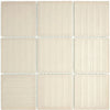 Square Baby Blue Light Blue Porcelain (Matt Finish) Floor & Wall Tile Mosaic Tile (1 Box (11 Sheets)