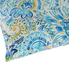 Baltic Paisley Square Outdoor Throw Pillow (2-Pack)