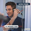 USA Pro Ultra Quiet High Torque Corded Hair Clipper for Ultra Quiet Operation and Cooler Operating Temperatures, Metal Housing with Bonus Hair Clipping Guard Caddy