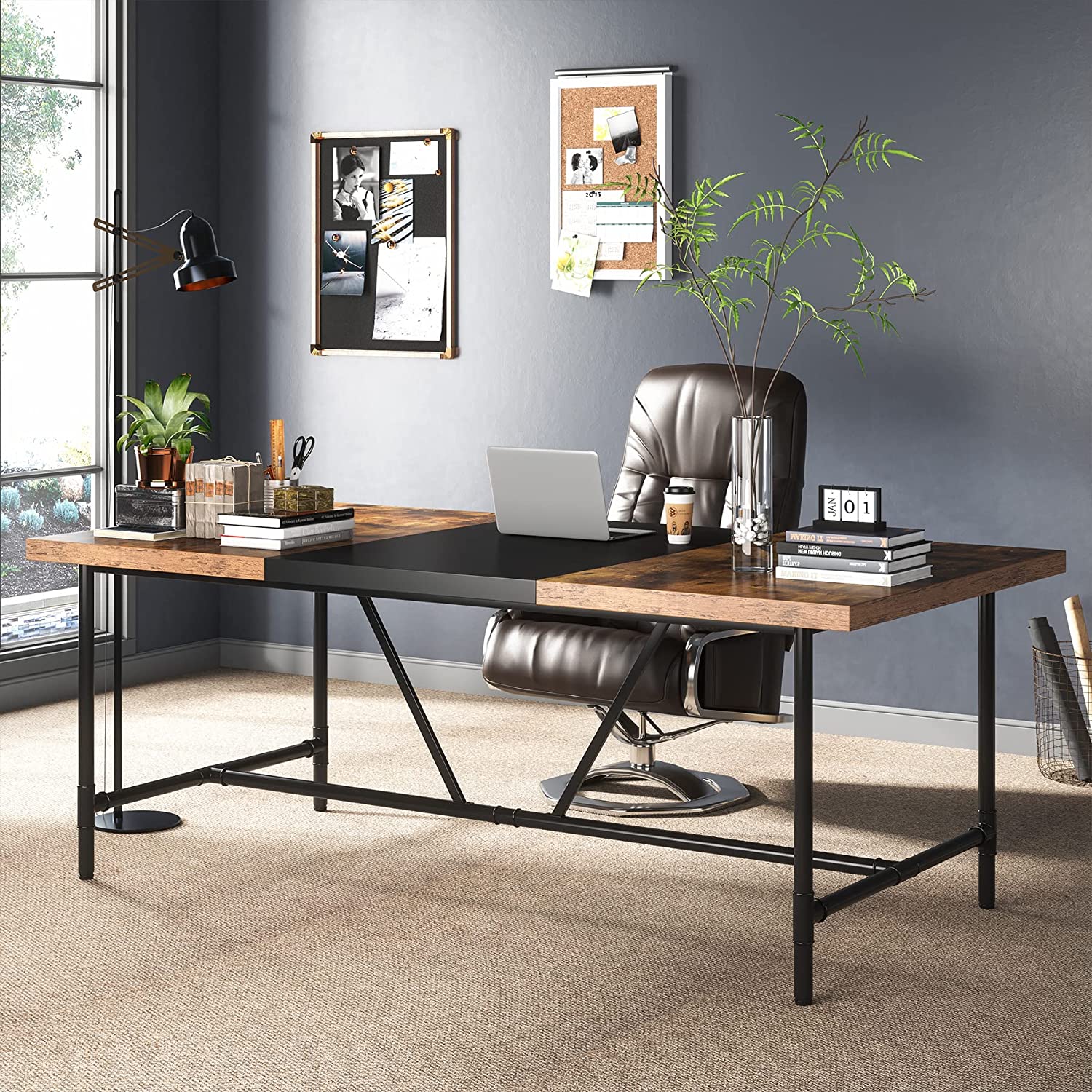 6FT Conference Table, Meeting Table Computer Desk