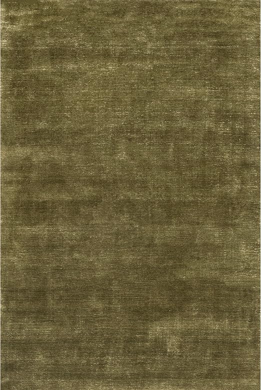 Arrel Speckled Wool-Blend Area Rug, Green