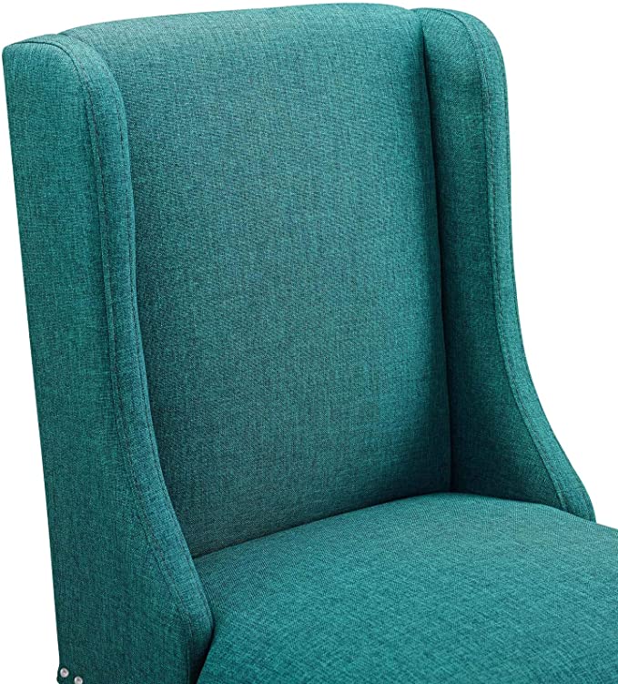 Modway Baron Fabric Upholstered Dining Counter-Height Stool in Teal