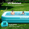 Inflatable Pool, Cyan