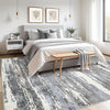 Modern Neutral Abstract Aesthetic Rug, 8'x10'