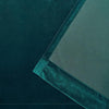 Velvet Heavyweight Pinch Pleat Curtain Panel Pair, Teal