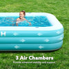 Inflatable Pool, Cyan