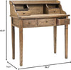 American Homes Collection Landon Medium Oak Writing Desk