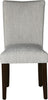 Parsons Classic Upholstered Accent Dining Chair, Single Pack, Light Grey