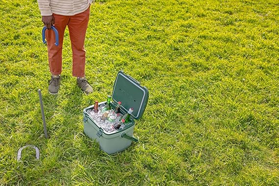 Adventure Leakproof Outdoor Cooler | Heavy Duty Camping Cooler with Flat Top Doubles as Seat | BPA-Free