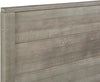 Baja Driftwood Grey, Queen Size, Panel Headboard, Platform Bed