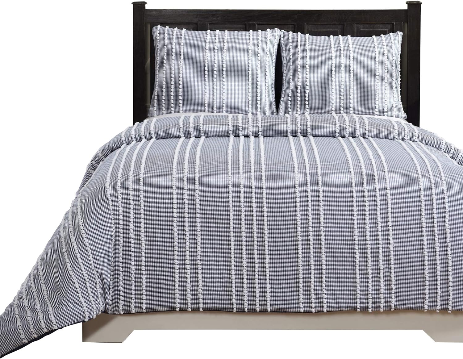 Bed Comforter Bedding Comforter Sets, Winston Comforter Collection in Twin, Taupe - 100% Cotton Tufted, Unique Luxurious, Soft Plush Machine Washable Tumble Dry