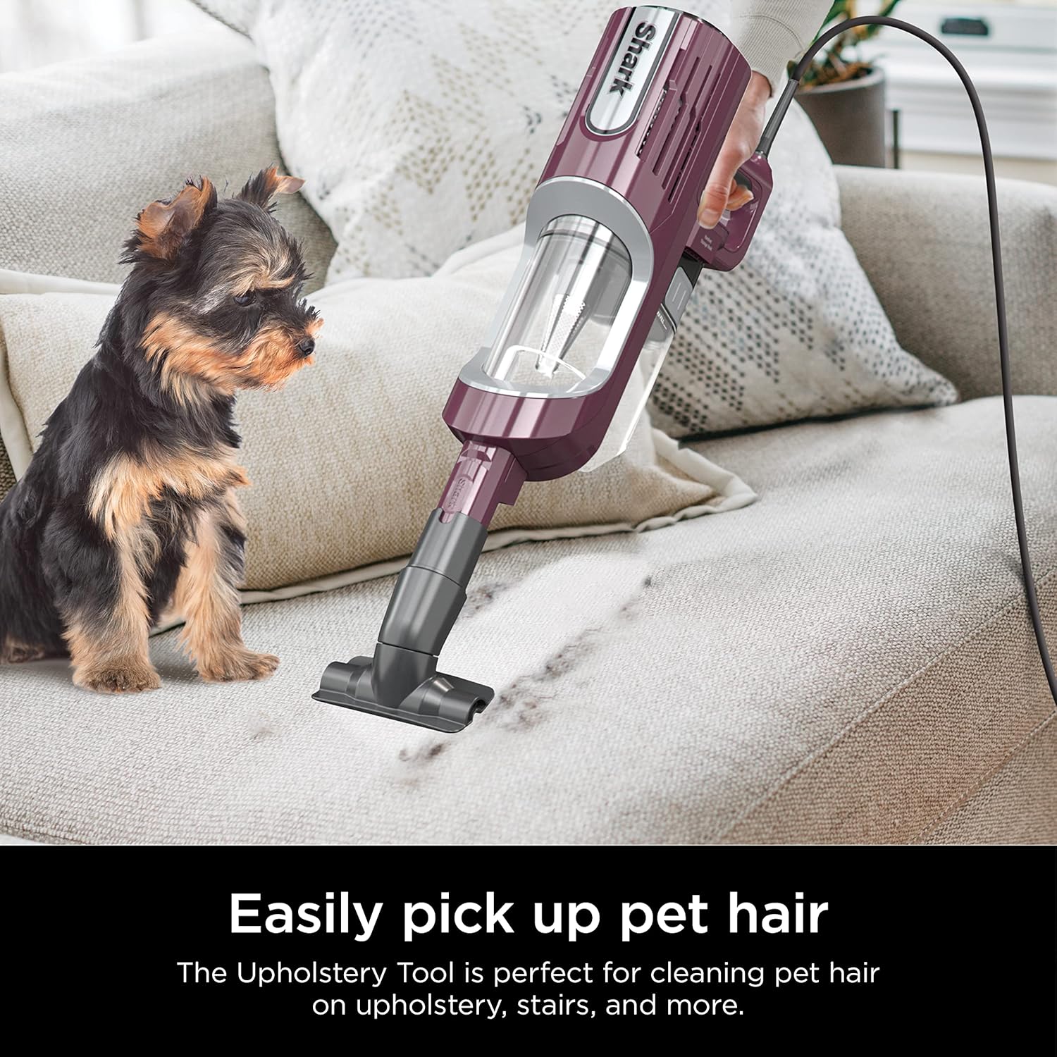 Ultralight PetPro Corded Stick Vacuum Wine Purple