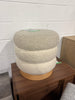 Clarkdale Channel Tufted Ottoman SHOWROOM ITEM