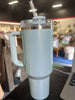 40oz Elegant Sand-Flow Stainless Steel Tumbler - Blue SHOWROOM ITEM