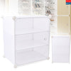 96 Pair Stackable Shoe Storage Cabinet