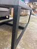 Naresa Rectangular Steel Outdoor Coffee Table - Gray SHOWROOM ITEM