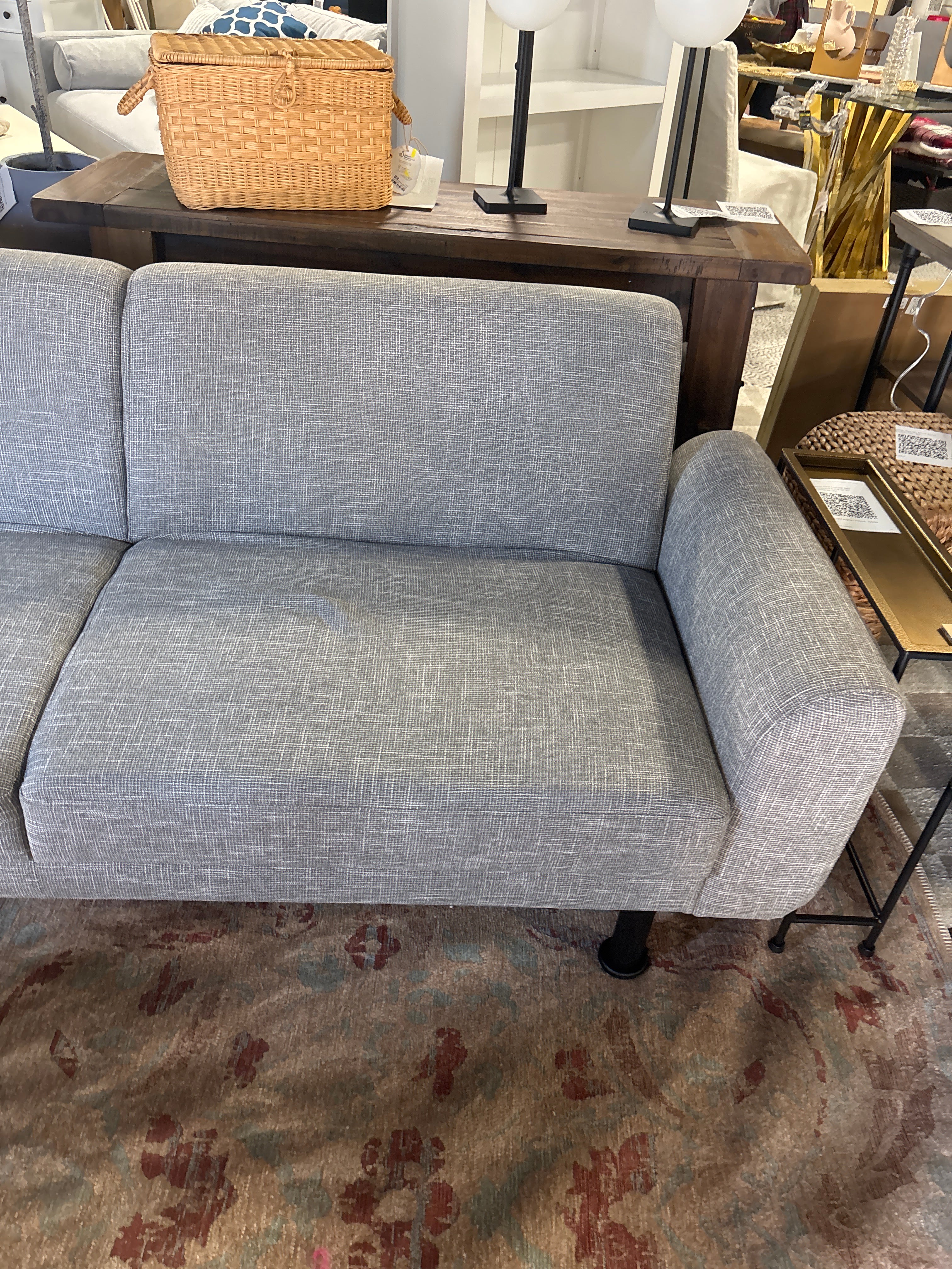 Tav 79.5'' Upholstered Sleeper Sofa - Gray SHOWROOM ITEM