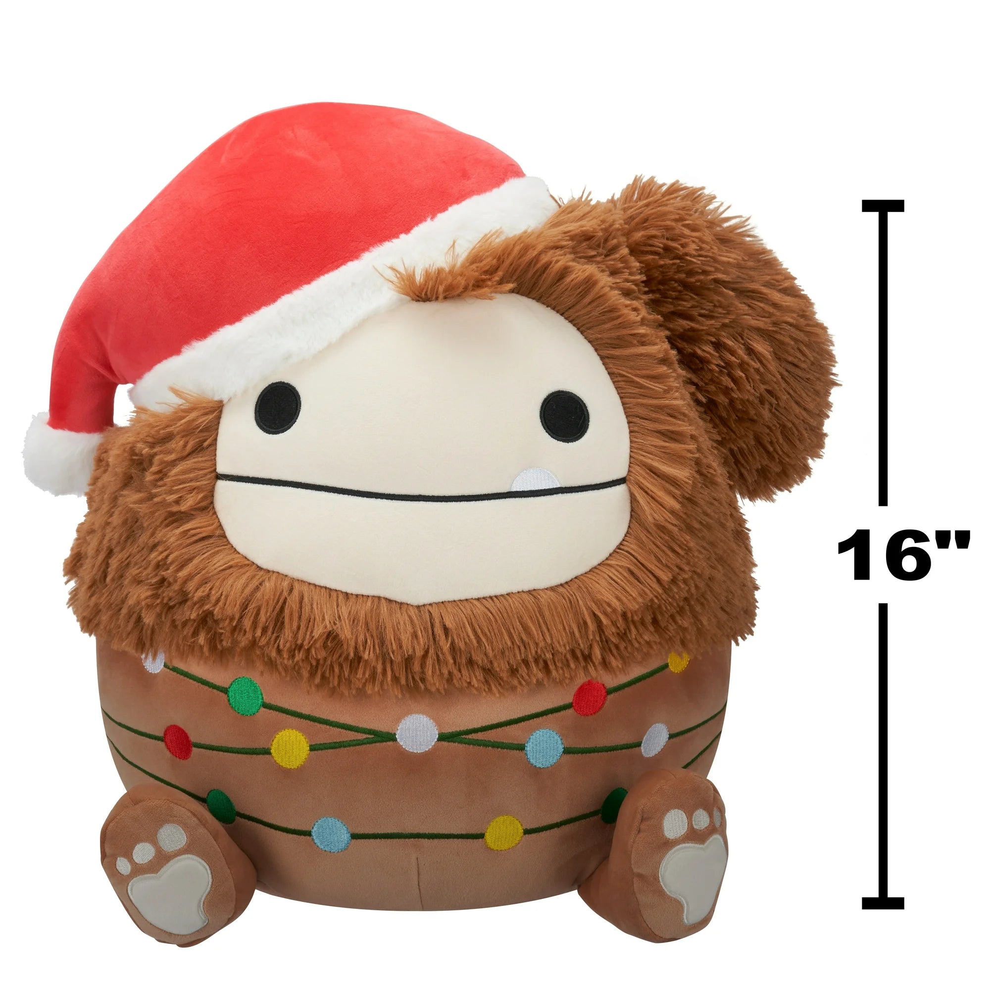 Official Benny the Brown Bigfoot With Santa Hat final cut