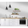 2 Pack Floating Wall Shelves - for Trophies, Frames, Bookshelf