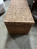 Natural Woven Storage Bench
