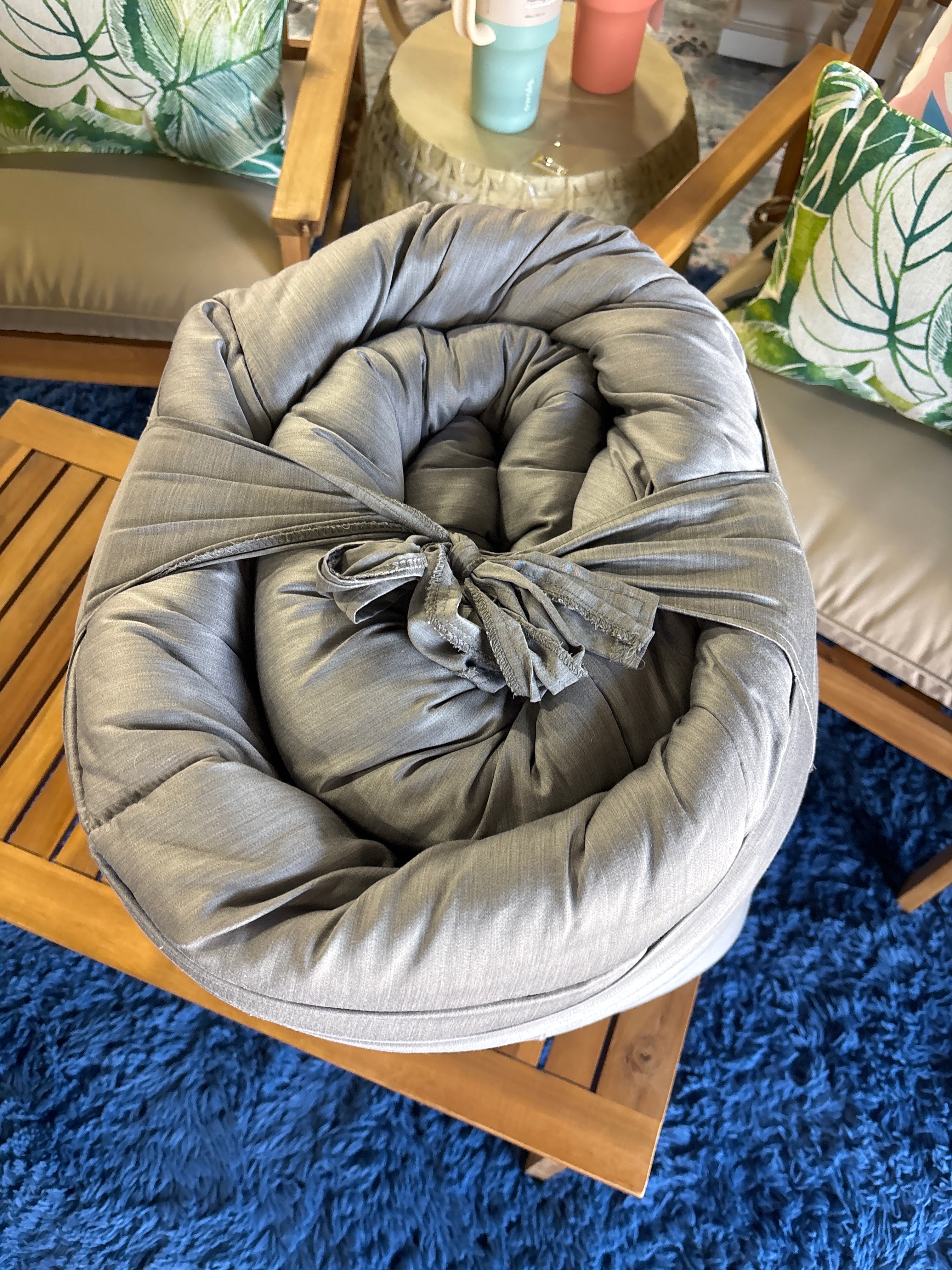 (Full/Queen) Rayon from Bamboo Comforter Set - Dark Grey SHOWROOM ITEM