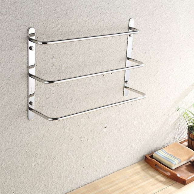 3 Tiers Towel Rack Wall Mounted Multilayer