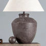 Vintage Resin Urn Table Lamp