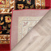 Barclay Medallion Kashan Red Traditional 2'3