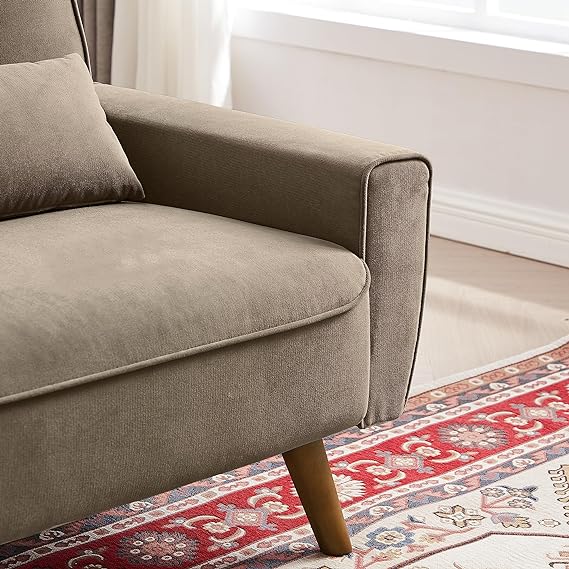 48.82" Small Tufted Loveseat Sofa