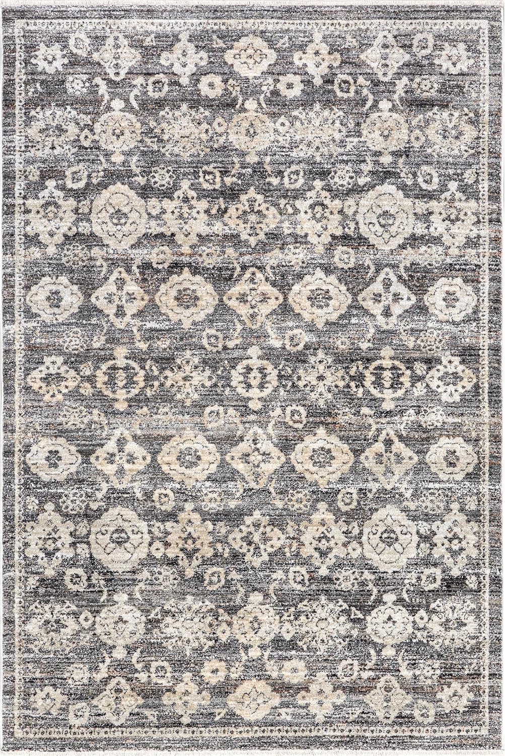 Eco Cycle Floral Machine Woven Rug 8' x 10'