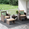 Patiojoy 4 - Person Outdoor Seating Group with Cushions