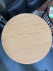 Modern Turned Wooden Accent Table SHOWROOM ITEM