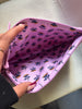 Vera Wang Essential Medium Cosmetic Pouch - Smoky Grape SHOWROOM ITEM