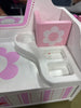 17pc Wooden Beauty Salon Play Set With Vanity and Accessories SHOWROOM ITEM