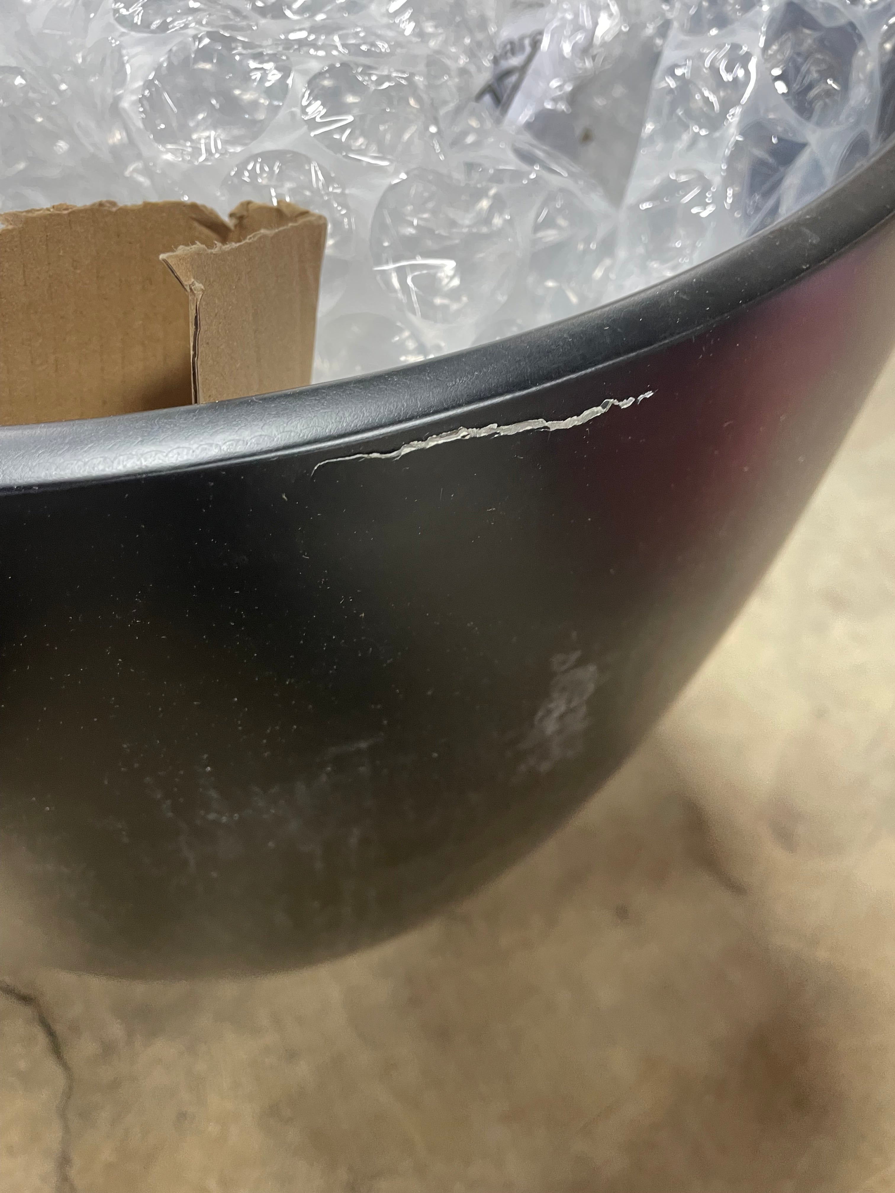 Black Cogdill Fiberglass Pot Planter