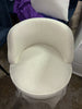 Teen Vanity Chair - Mottled Boucle Snow SHOWROOM ITEM