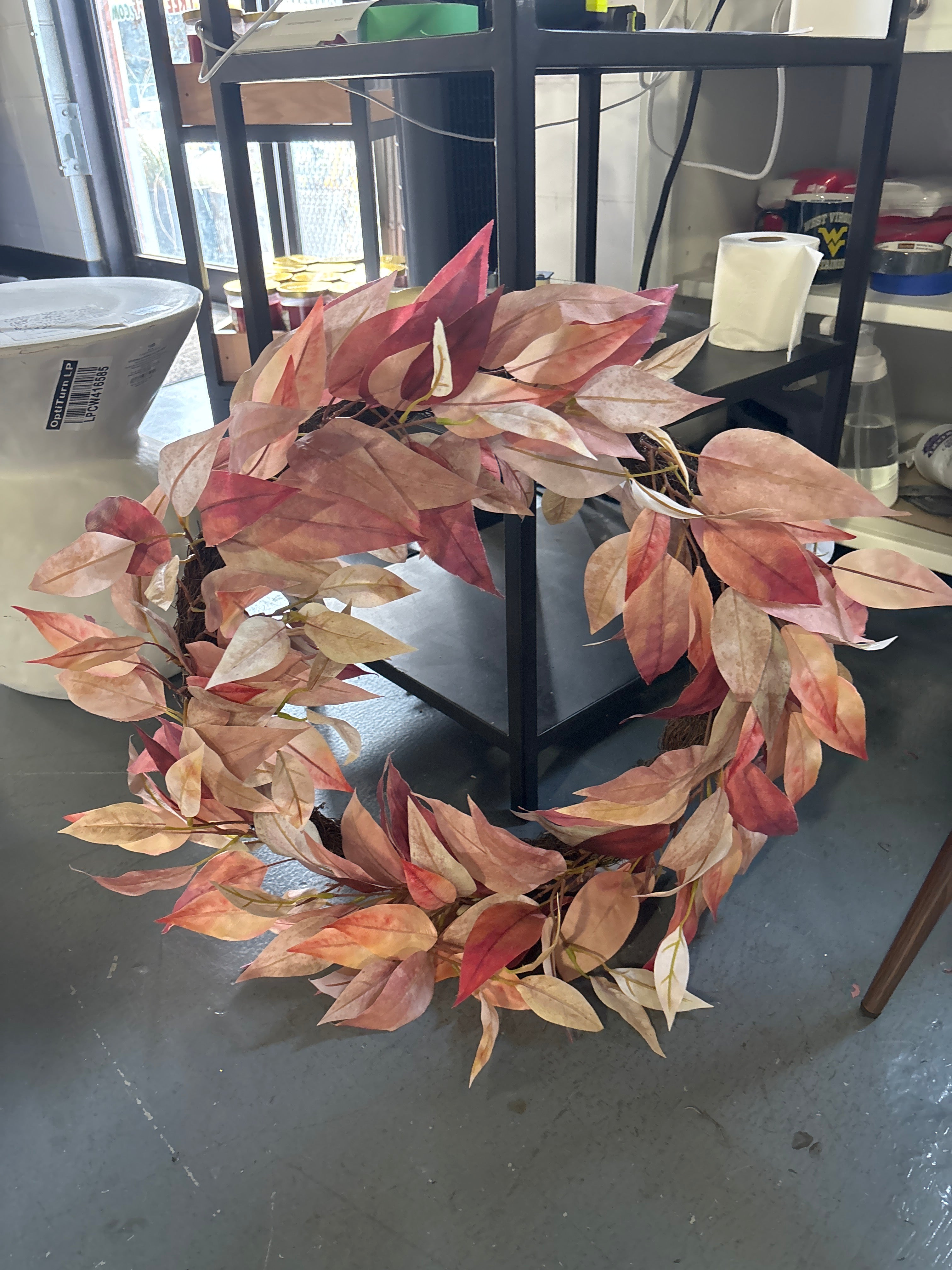 26” Eucalyptus Artificial Wreath SHOWROOM ITEM