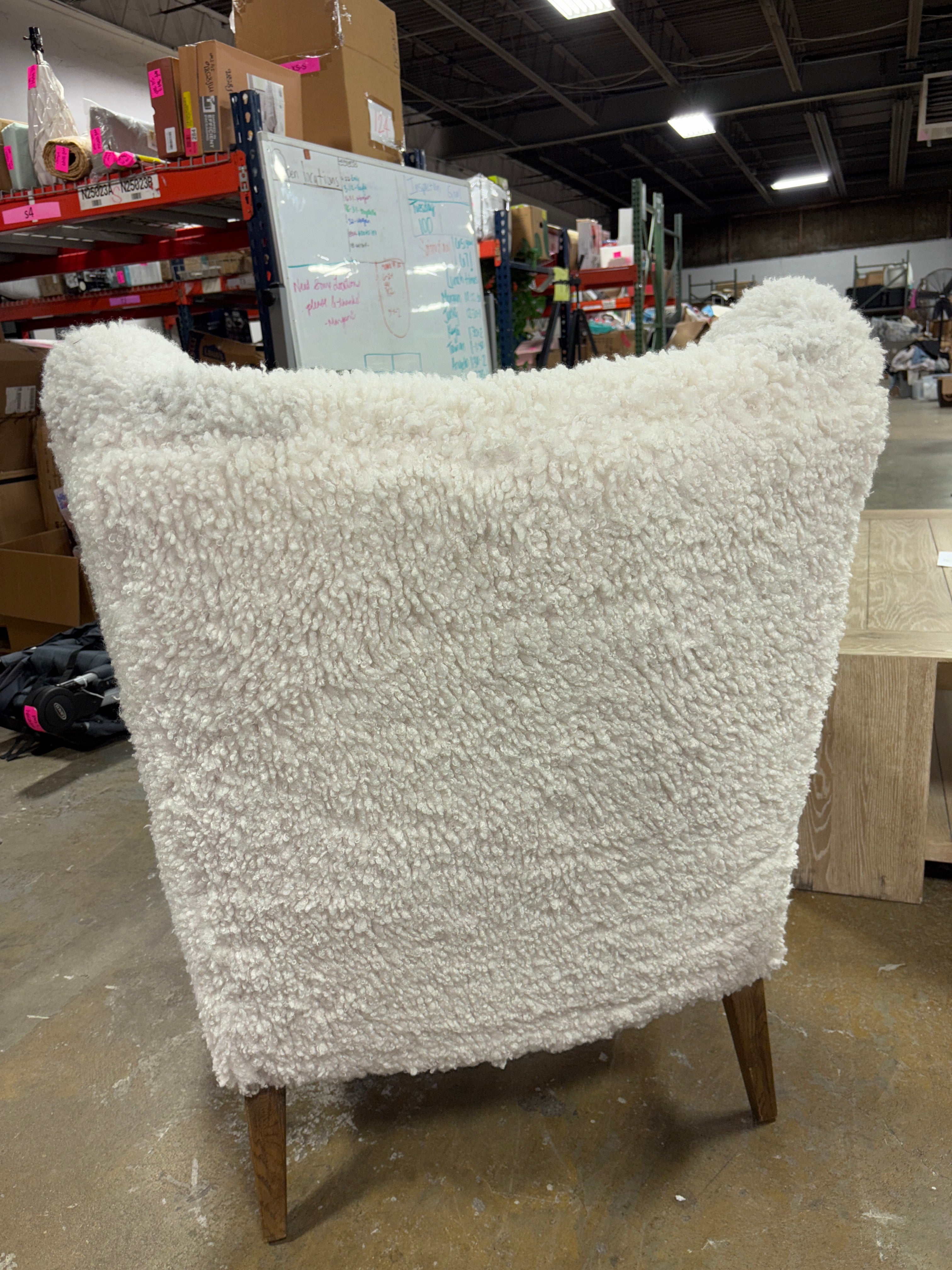 Amber Lewis x Four Hands Sedoni Lounge Chair - Andes Natural SHOWROOM ITEM