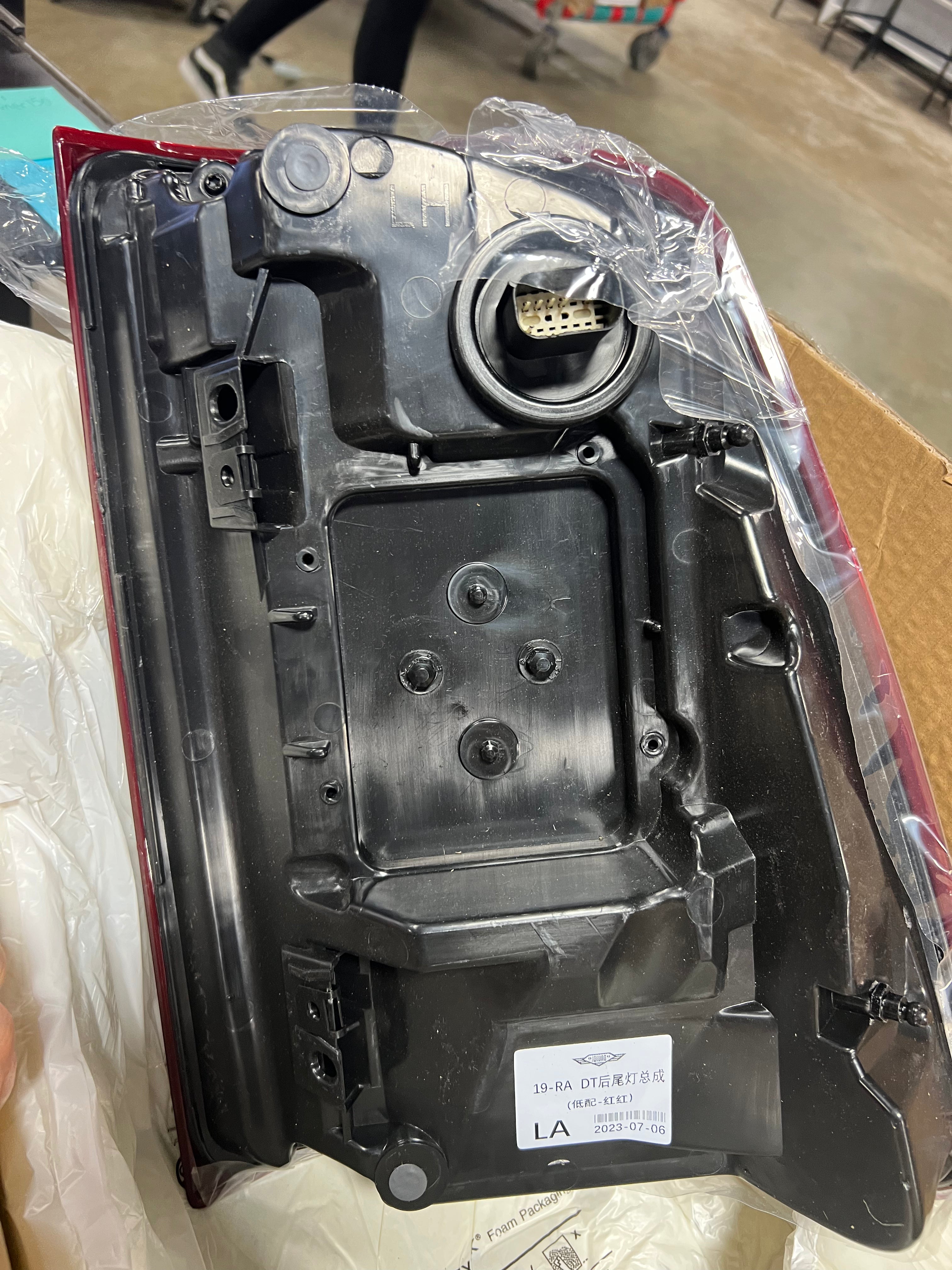 For Dodge LED Rear Taillight Assembly