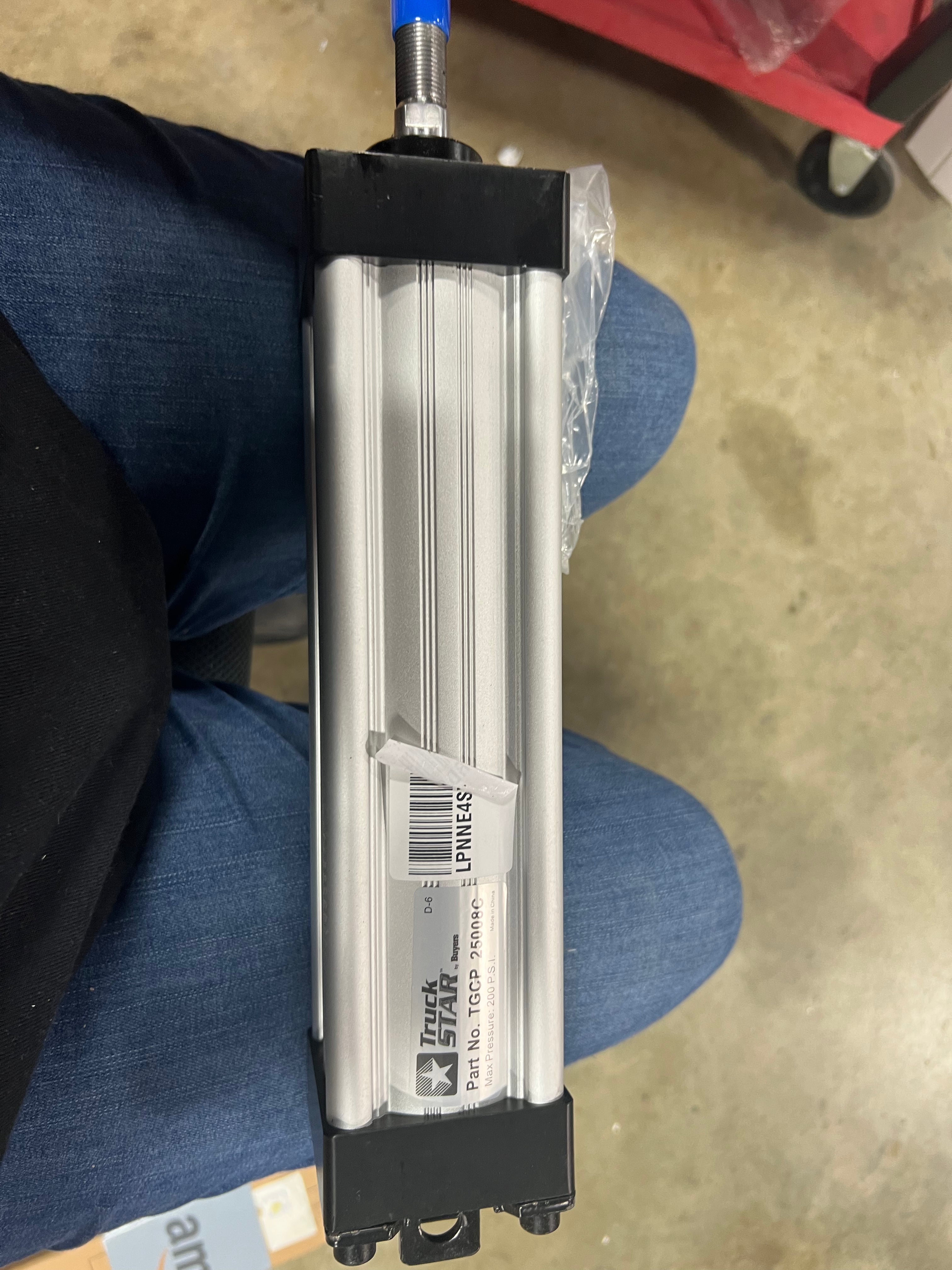 Bore Air Cylinders Double Acting Single Rod Pneumatic Cylinder