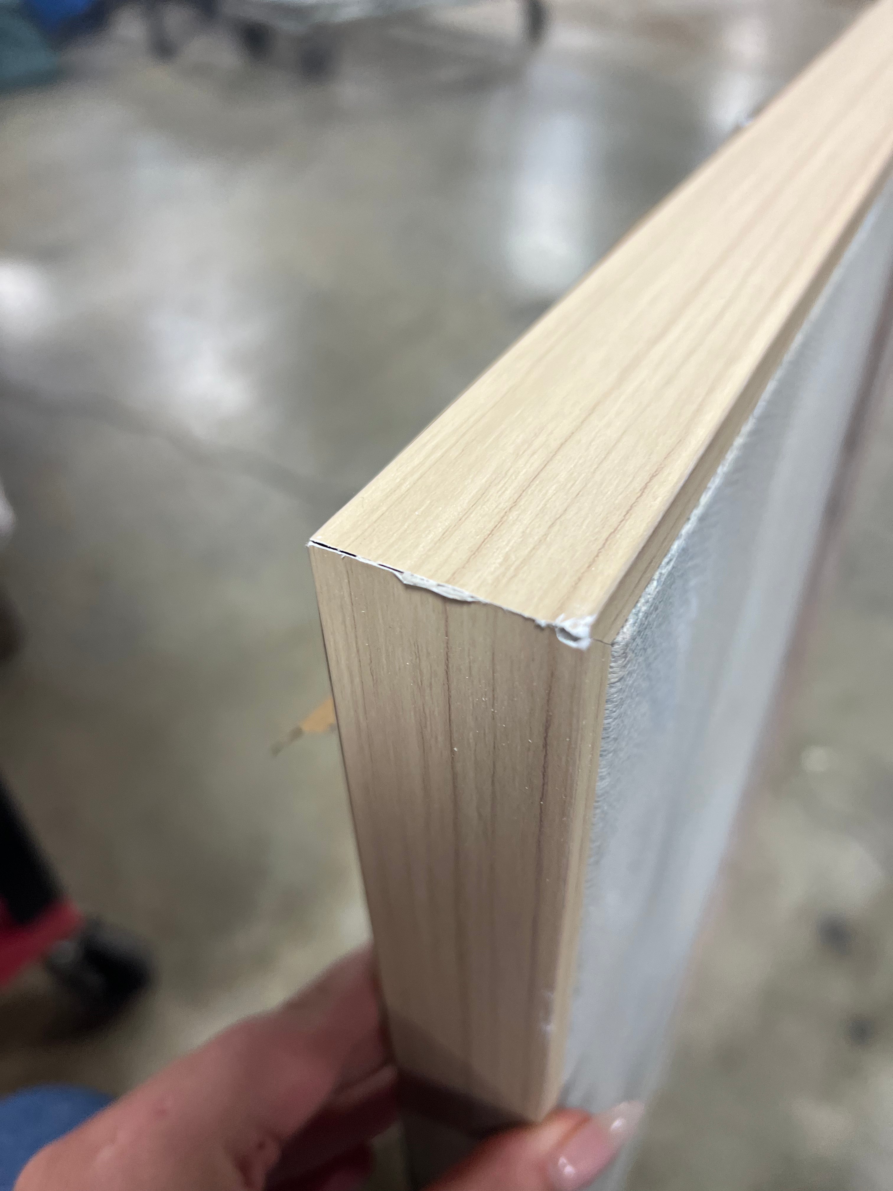 1-Piece Faded Landscape Framed Wall Canvases Natural