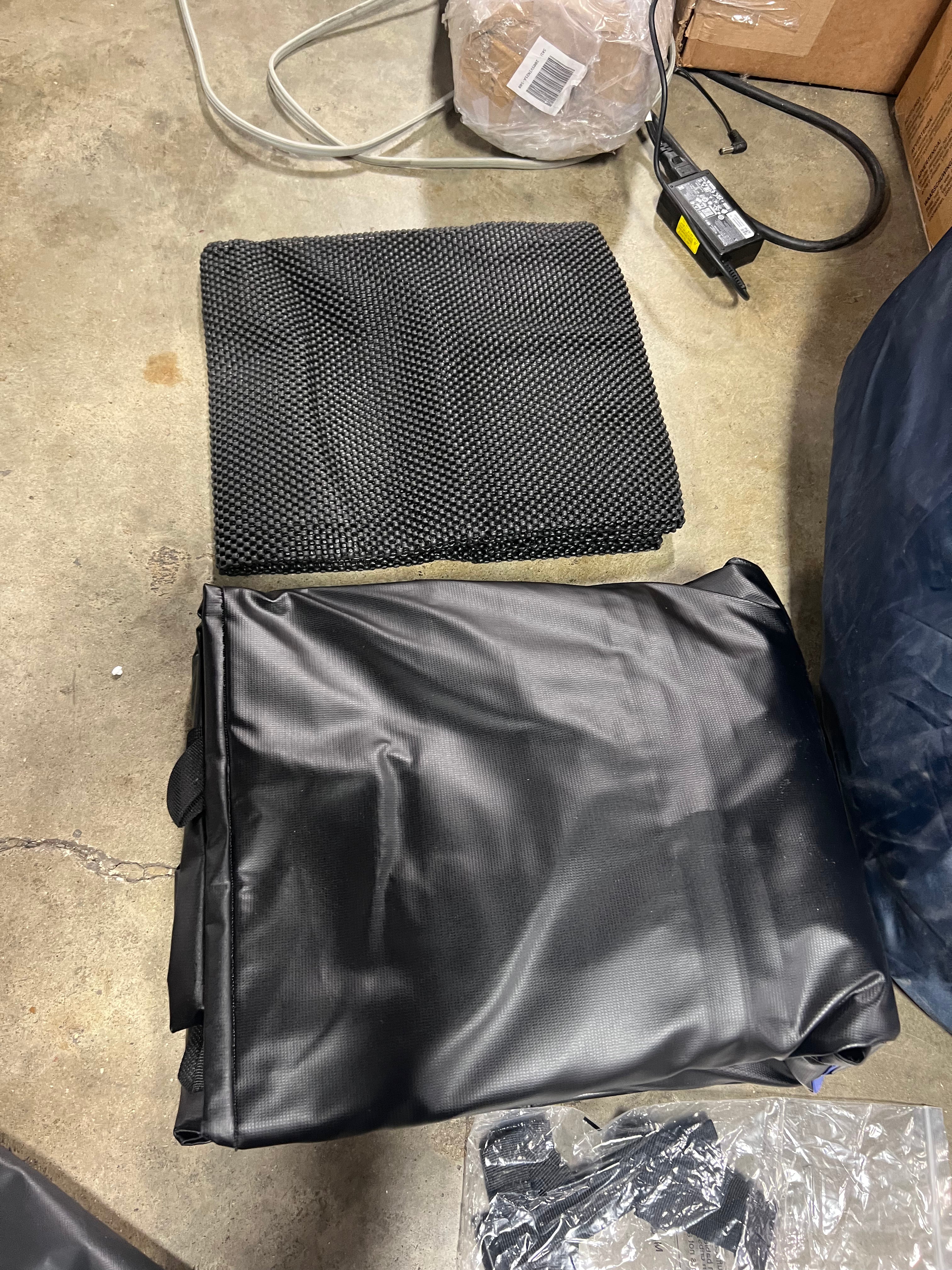 Car Rooftop Cargo Bag Carrier, Soft Roof Top Luggage Bag, Blue